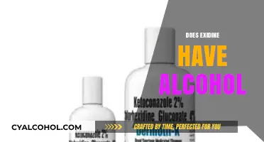 Does Exidine Contain Alcohol? A Comprehensive Ingredient Analysis