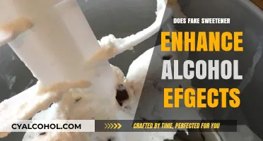 Does Fake Sweetener Intensify Alcohol's Effects? Uncovering the Truth