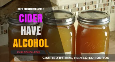 Fermented Apple Cider: Unveiling Its Alcohol Content and Health Benefits