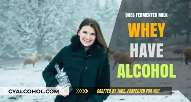 Fermented Milk Whey and Alcohol: Uncovering the Surprising Truth