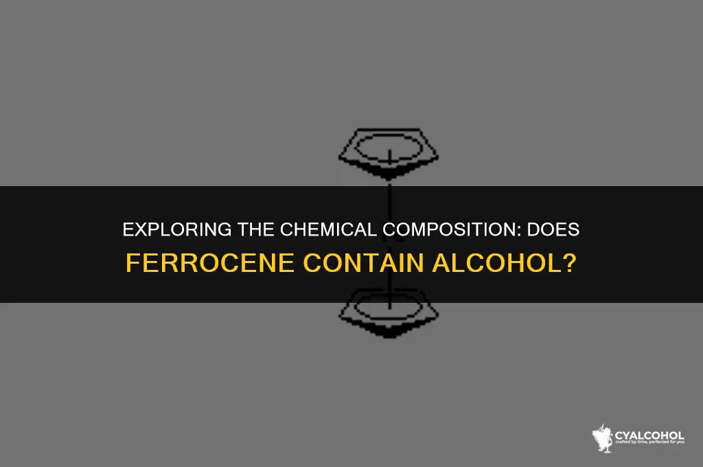 does ferrol compound have alcohol