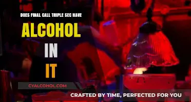 Does Final Call Triple Sec Contain Alcohol?