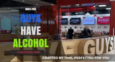 Exploring Five Guys' Menu: Is Alcohol an Option?