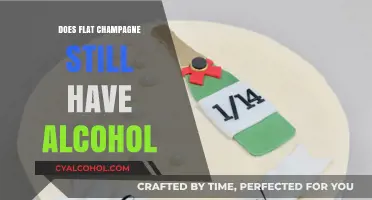 Flat Champagne: Does It Retain Alcohol Content After Losing Its Fizz?
