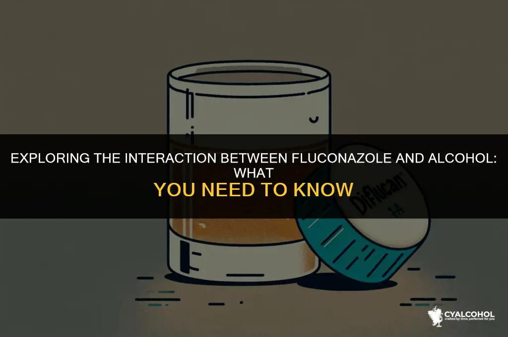 does fluconazole interact with alcohol