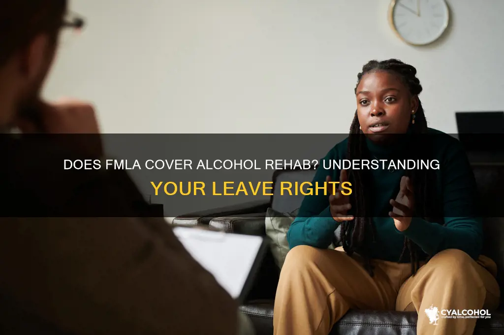 does fmla cover alcohol rehab