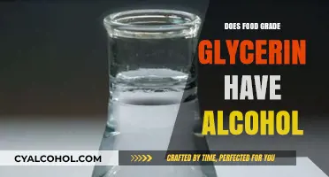 Food Grade Glycerin and Alcohol: Unraveling the Ingredients Truth