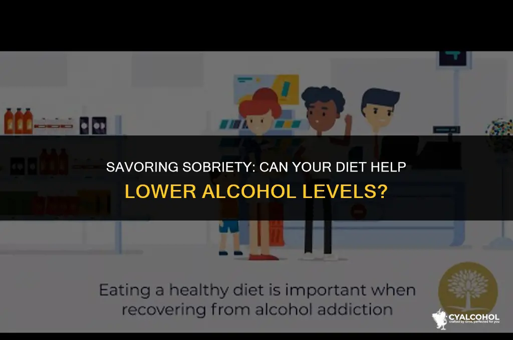 does food lower alcohol level