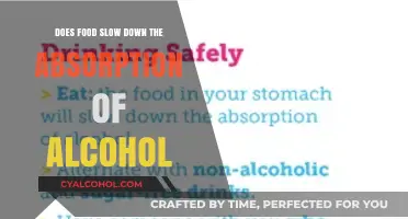 Food and Alcohol Absorption: How Eating Slows Intoxication Effects