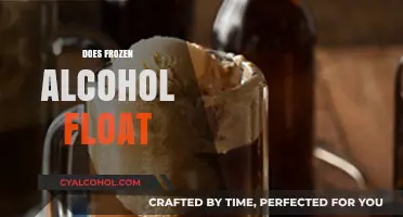 Does Frozen Alcohol Float? Unveiling the Science Behind the Myth