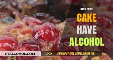 Fruit Cake and Alcohol: Uncovering the Truth Behind the Tradition