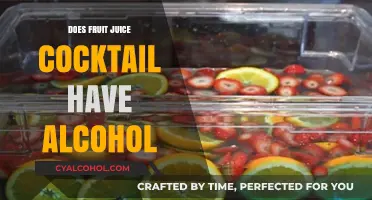Fruit Juice Cocktail: Alcohol Content Explained and Common Misconceptions