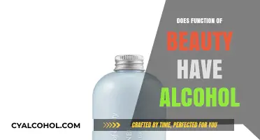Does Function of Beauty Contain Alcohol? Ingredients Explained