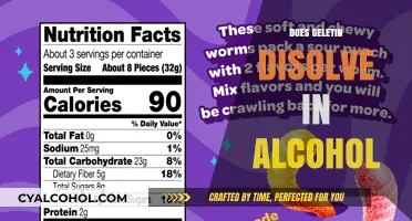 Unveiling the Truth: Gelatin's Solubility in Alcohol Explained