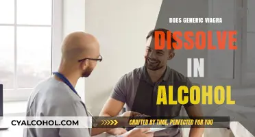 Does Generic Viagra Dissolve in Alcohol? Facts and Safety Tips
