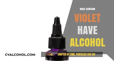 Unveiling the Truth: Gentian Violet and Its Alcohol Content