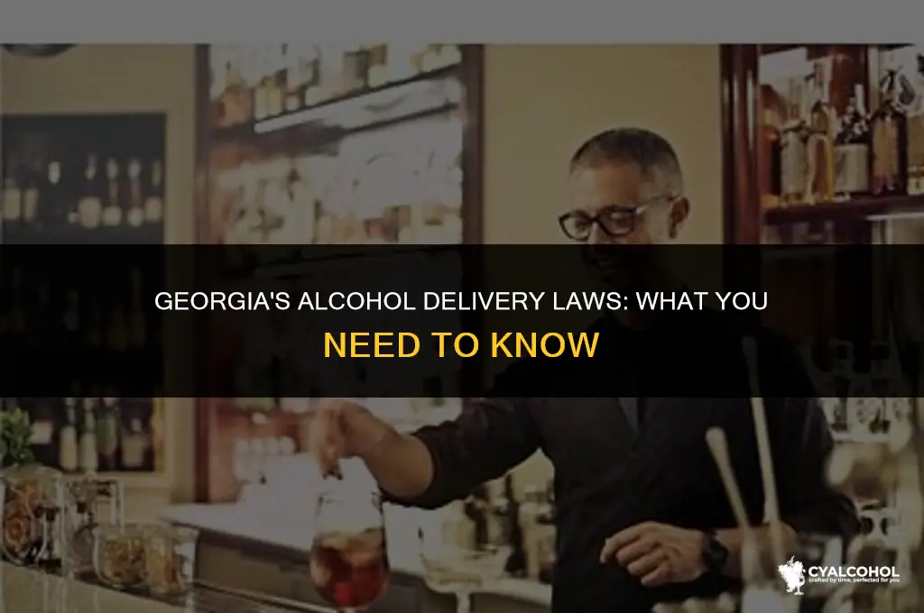 does georgia allow alcohol delivery