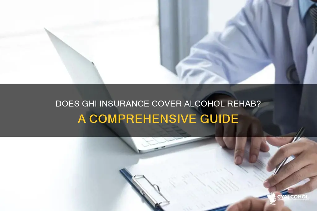 does ghi insurance cover alcohol rehab