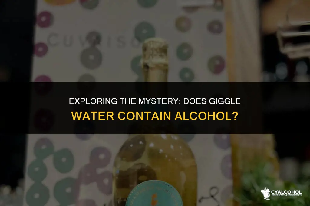 does giggle water have alcohol
