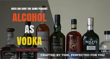 Gin vs Vodka: Alcohol Content Face-Off