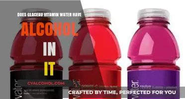 Does Glaceau Vitamin Water Contain Alcohol? Uncovering the Truth