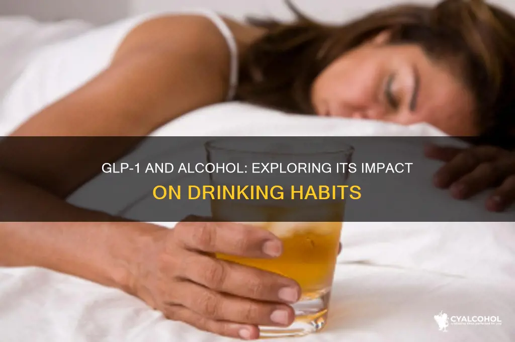 does glp 1 reduce alcohol consumption