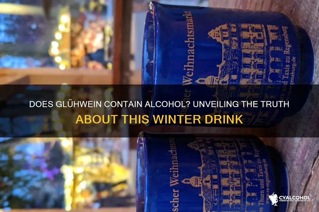 does gluhwein have alcohol