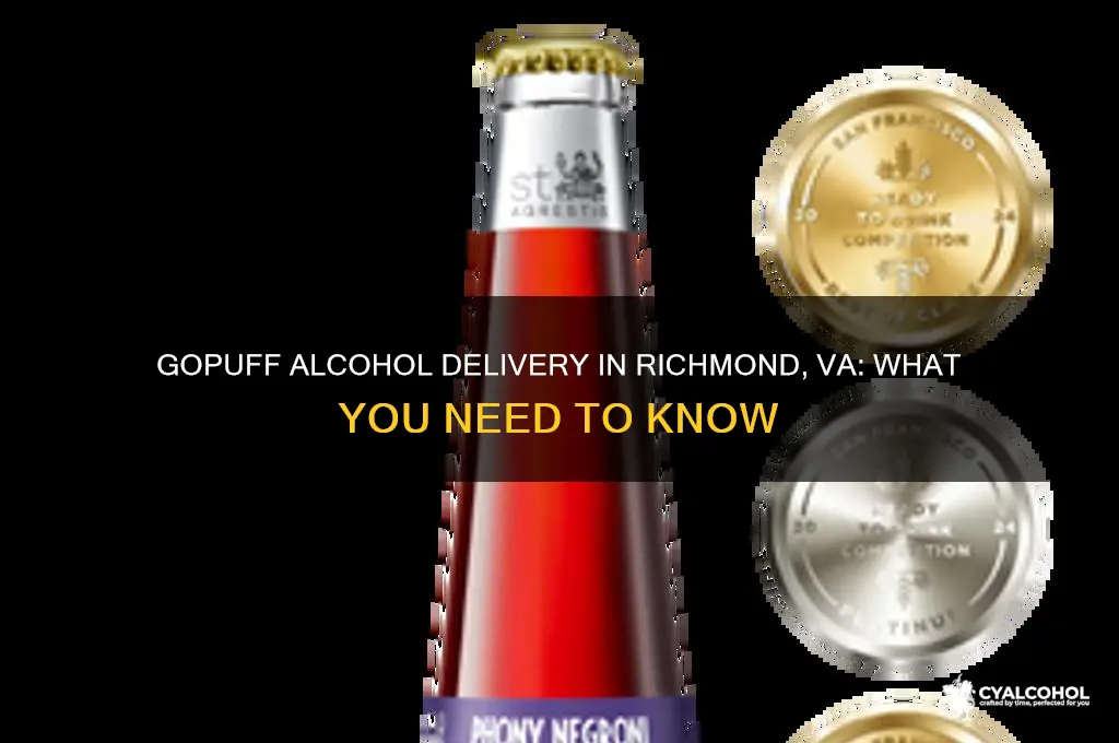 does go puff deliver alcohol in richmond va