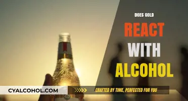 Unveiling the Truth: Gold's Surprising Interaction with Alcohol