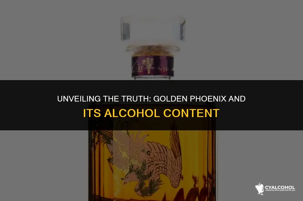 does golden phoenix have alcohol