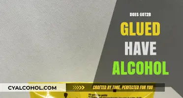 Unveiling the Truth: Alcohol Content in Got2b Glued Products