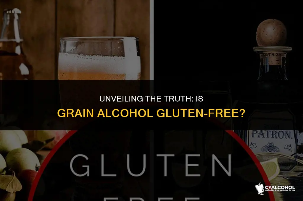 does grain alcohol have gluten