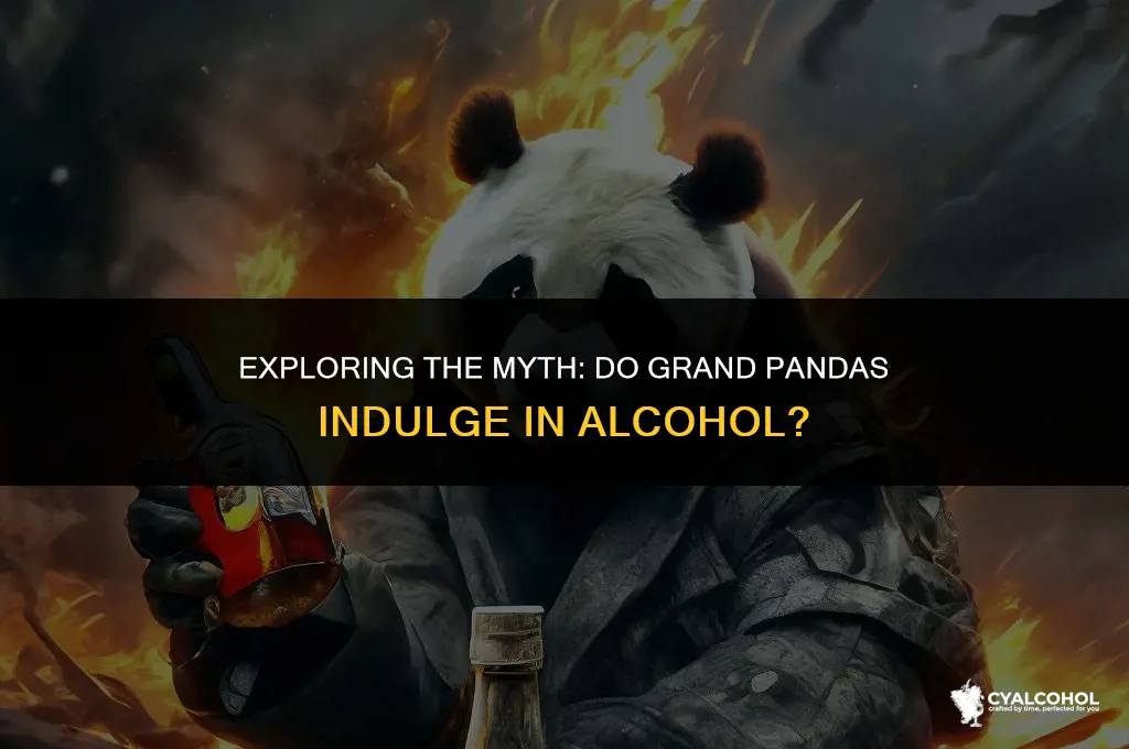 does grand panda have alcohol