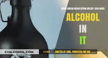 Alcohol in Painkillers: Green Revolution Relief 250's Secret?