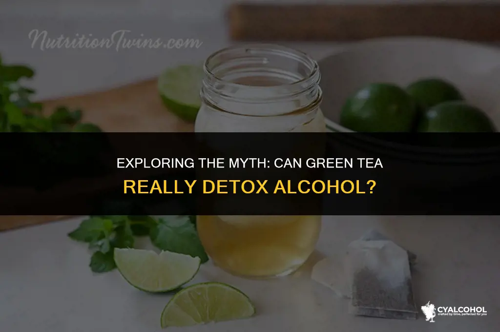 does green tea detox alcohol