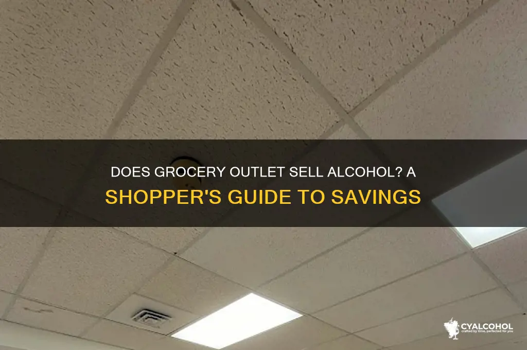 does grocery outlet have alcohol