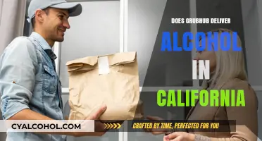 Grubhub Alcohol Delivery in California: What You Need to Know
