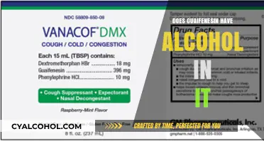 Guaifenesin and Alcohol: Uncovering the Truth About Its Ingredients