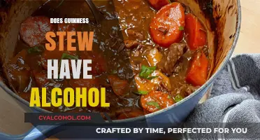 Exploring the Rich Flavors: Does Guinness Stew Contain Alcohol?