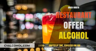 Savoring the Experience: Does Gusto Restaurant Serve Alcohol?