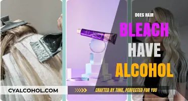Unveiling the Truth: Alcohol's Role in Hair Bleach Revealed