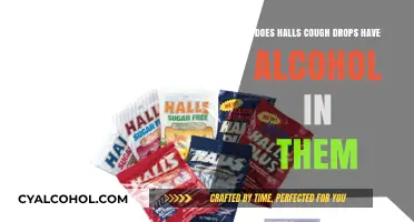 Do Halls Cough Drops Contain Alcohol? Uncovering the Ingredients Truth