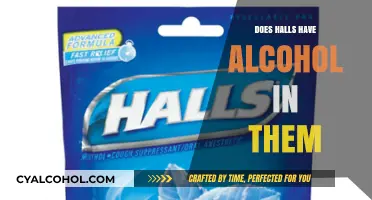 Do Halls Cough Drops Contain Alcohol? Uncovering the Ingredients Truth