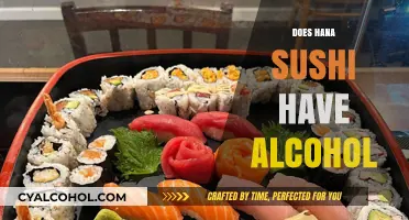 Exploring Hana Sushi: A Look into Their Alcohol Offerings