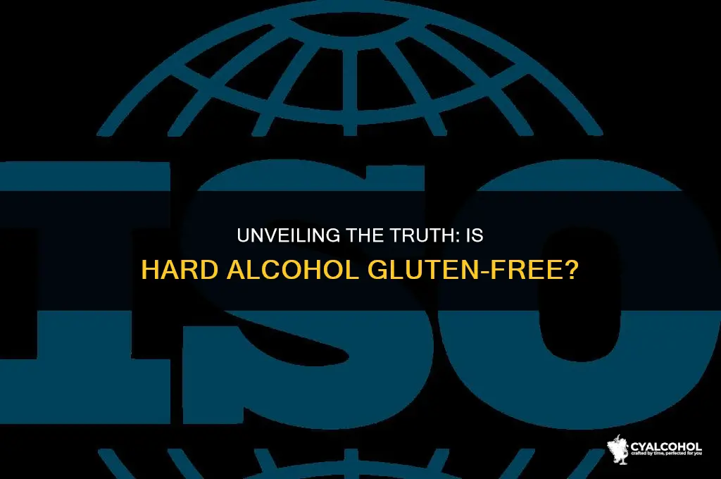 does hard alcohol have gluten
