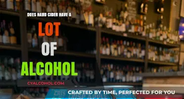 Exploring Hard Cider's Alcohol Content: Is It High or Low?