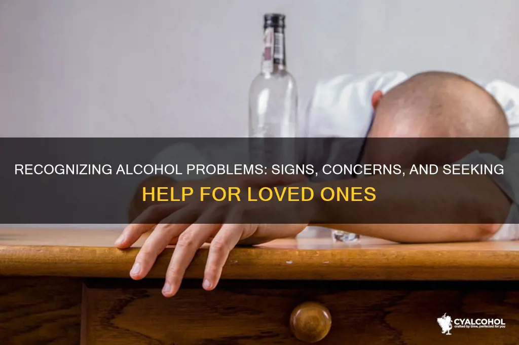 does he have an alcohol problem