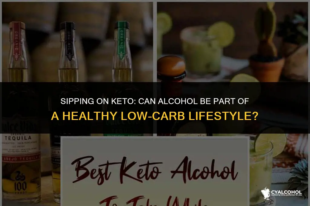 does healthy keto include alcohol