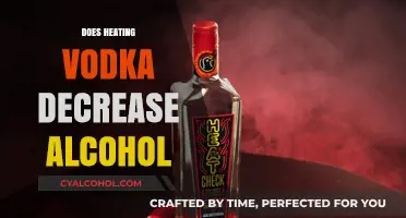 Exploring the Effects of Heating Vodka on Alcohol Content