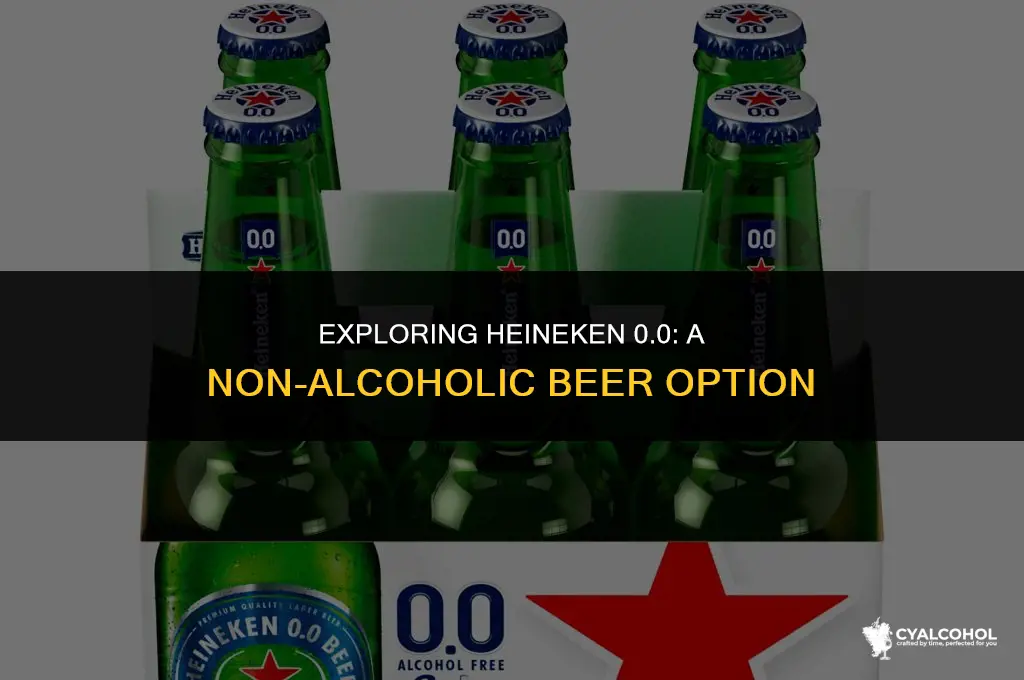 does heineken 00 have alcohol